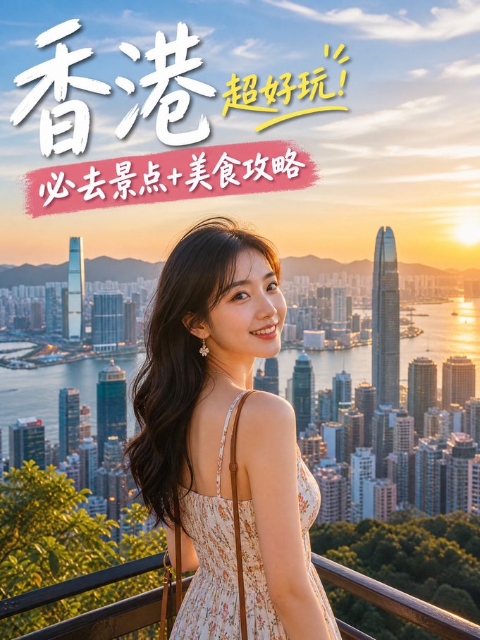 少女萝莉旅行视频-城市风光旅拍vlog
