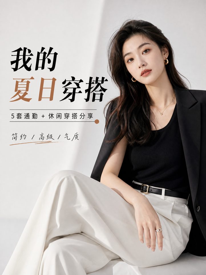 少女萝莉穿搭视频-夏日时尚穿搭视频教程