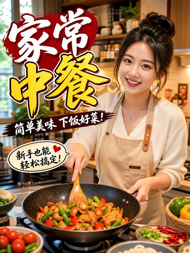 少女萝莉美食视频-家常中餐视频教程